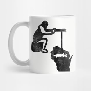 Wisconsin Ice Fishing Mug